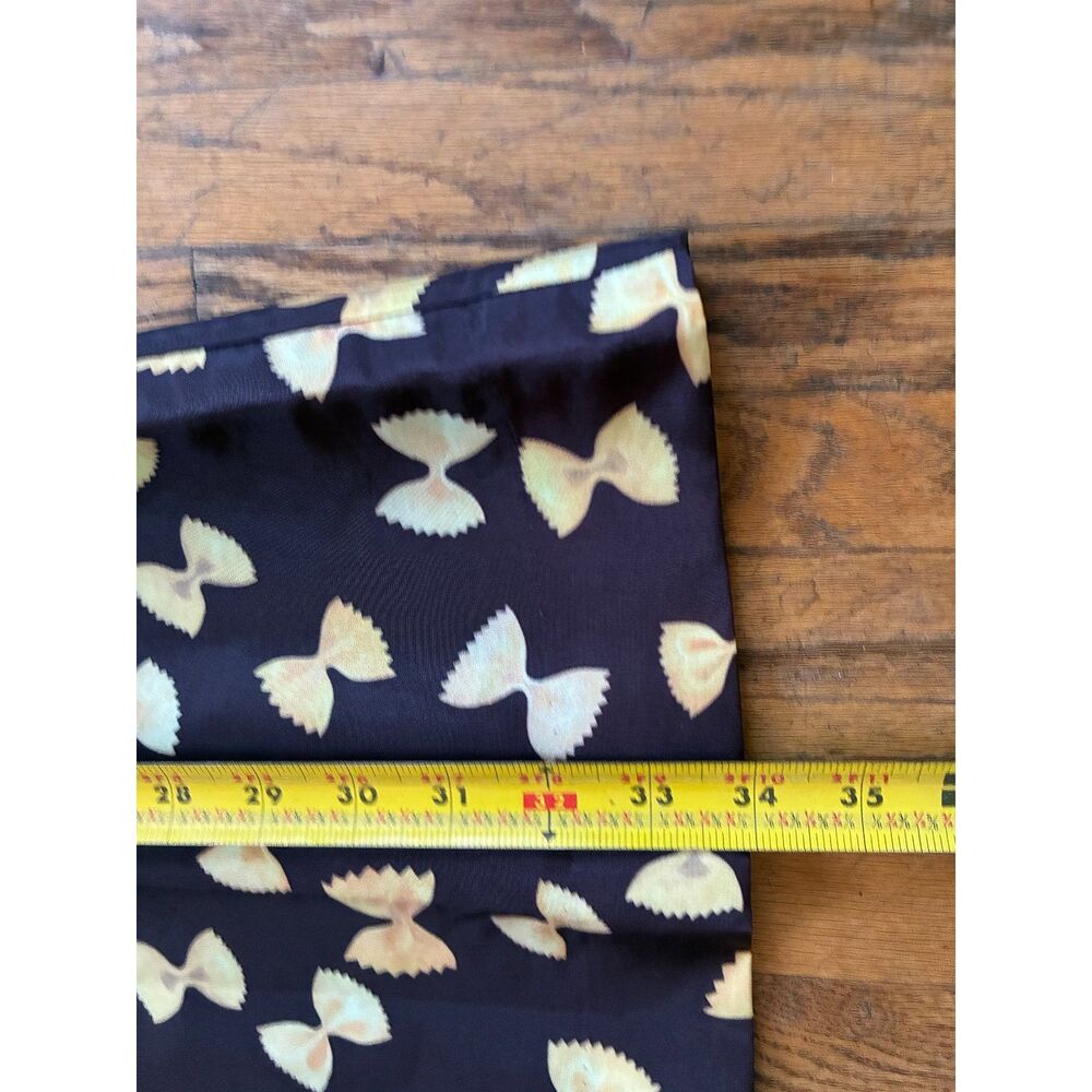 Rachel Antonoff Black Pasta Bow Mini Dress Women's Size 8 - Picture 8 of 10